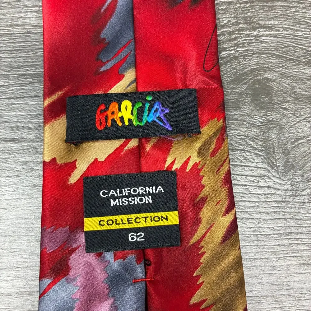 Jerry Garcia J Garcia Lot 3 100% Silk Ties Northern Lights Abstract Neckties